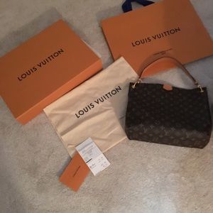 Louis Vuitton Graceful PM MNG Beige